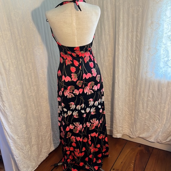 DeWeese Design vintage 70s après swim halter maxi - Picture 3 of 10